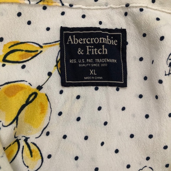 EUC Abercrombie & Fitch Floral Blouse - Picture 3 of 6